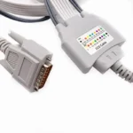 10 Lead ECG EKG Cable ECG Machine Leads Cable Are Thickened Wire Harness