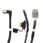 Main wiring harness for harvester display control