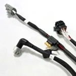 Main wiring harness for harvester display control