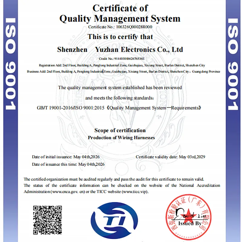 Wire Harnesses & Cable Assembly Manufacturer Services