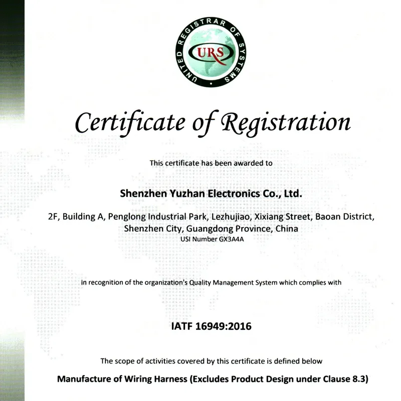 Wire Harnesses & Cable Assembly Manufacturer Services
